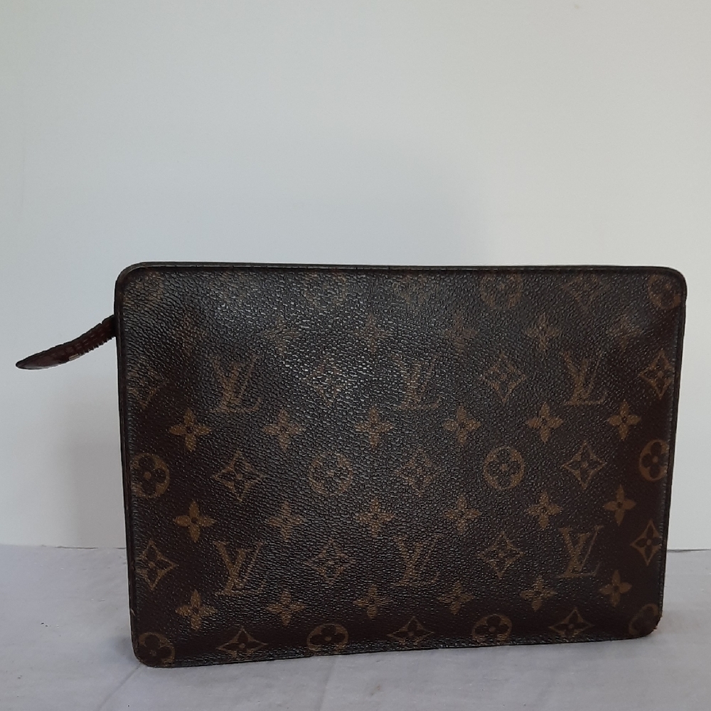 Louis Vuitton Brown Monogram Clutch